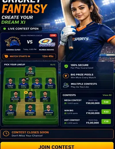 20bet (20 bet) fantasy cricket & matchday visual 3